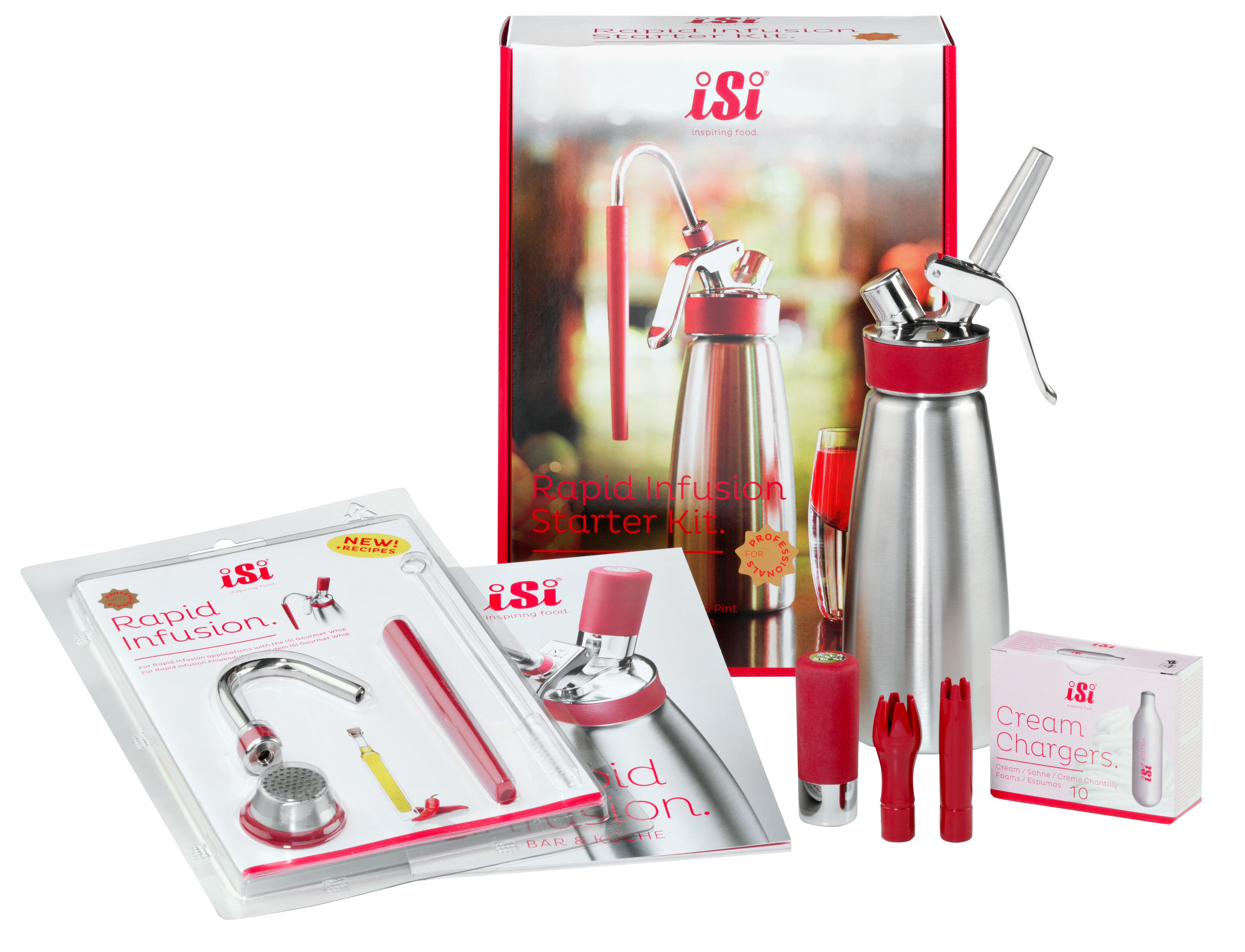 iSi Slagroomspuit Rapid Infusion